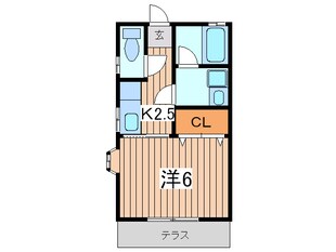 コト－ドミ－ルの物件間取画像